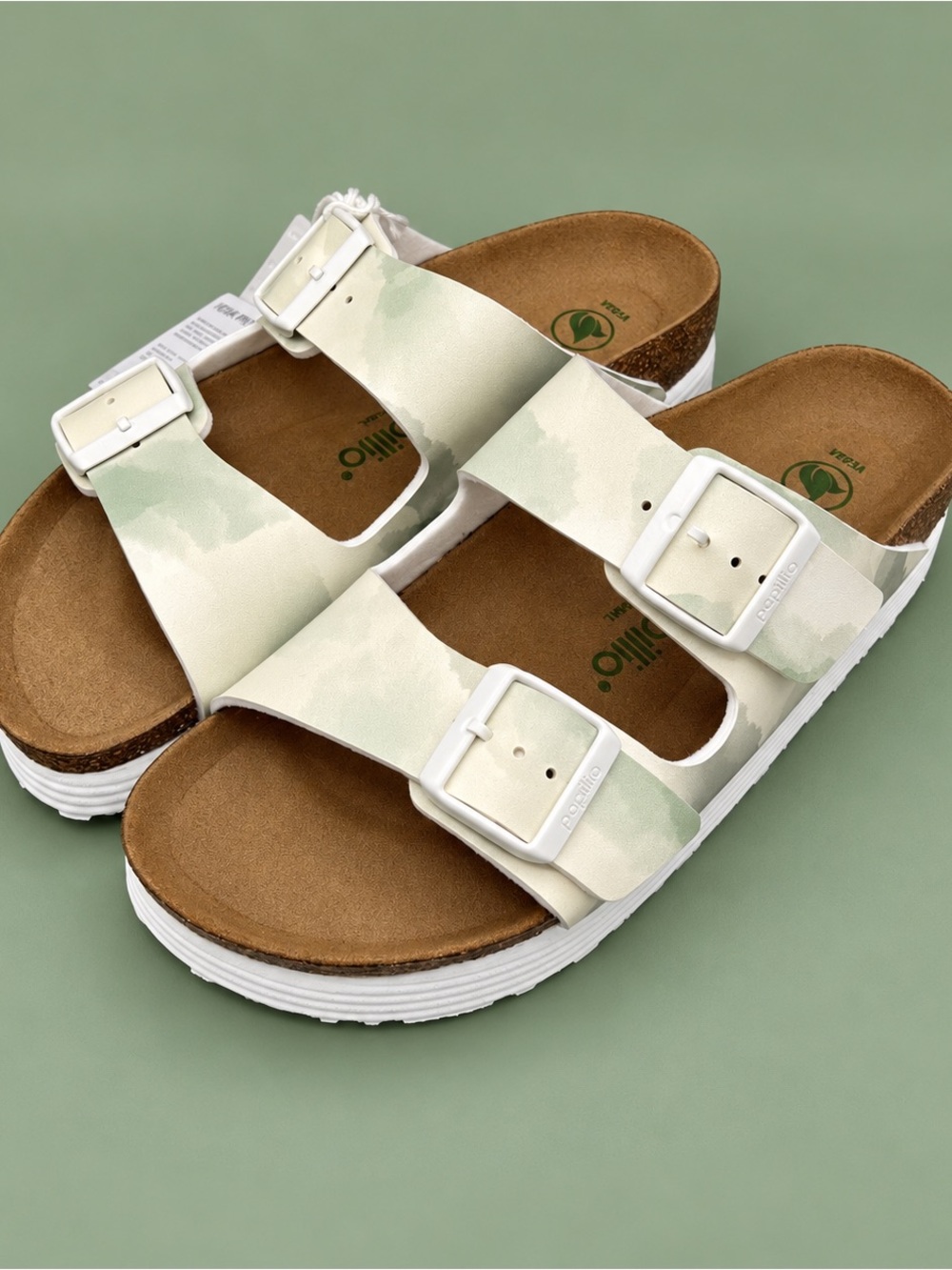 Birkenstock Papillio Women's Arizona Flex Platform Birko-Flor Sandals 37 US 6